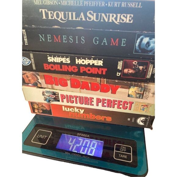 Lot Of VHS Tapes Big Daddy Lucky Numbers Vintage Movie 80s 90s Y2K Family Kids E - Picture 3 of 3